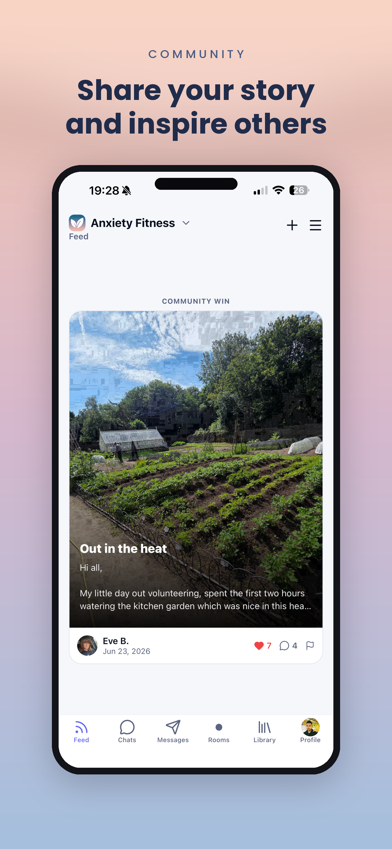 Anxiety Fitness app screenshot